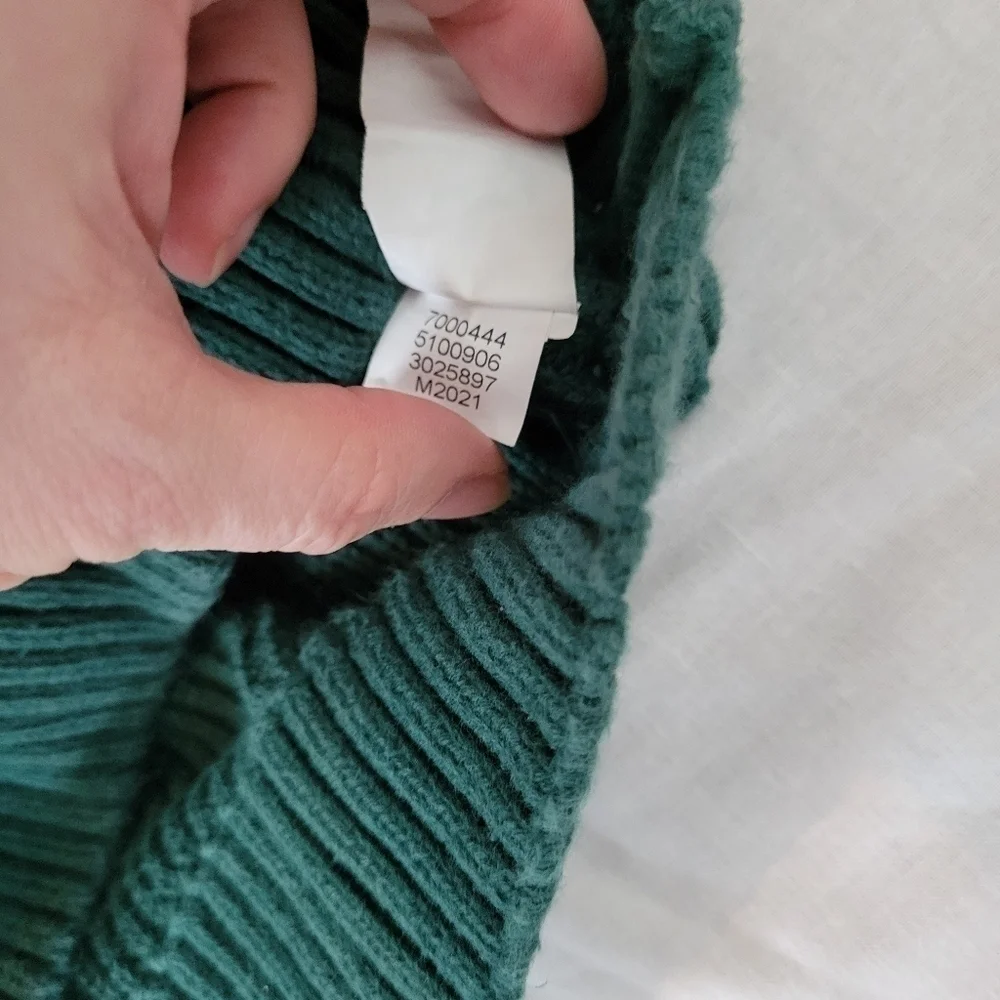 The Children's Place green 1/4 zip cable knit pullover sweater 2T